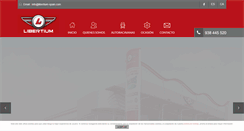 Desktop Screenshot of libertium-spain.com