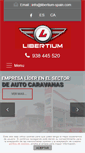 Mobile Screenshot of libertium-spain.com